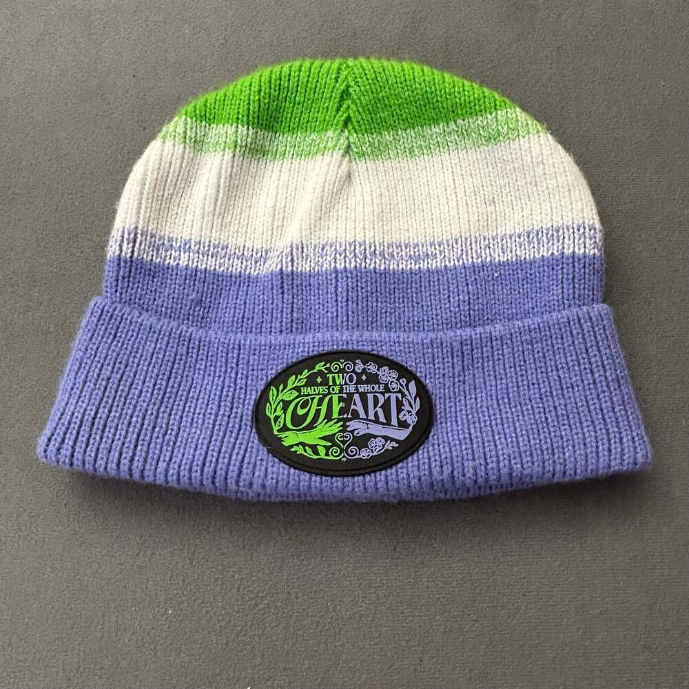 Wicked Movie Two Halves of the Whole Knit Beanie Hat H159